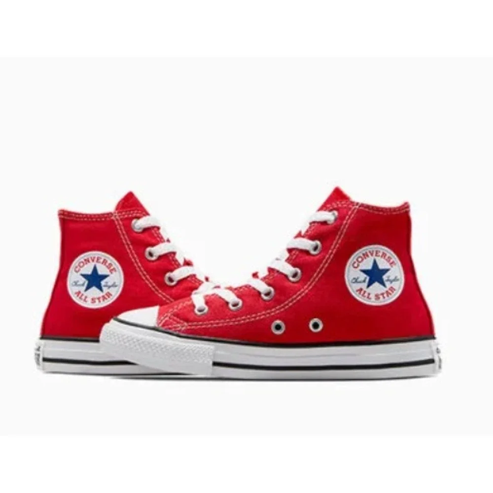 Converse Chuck Taylor All Star High Top Sneaker‎ Red Size 2